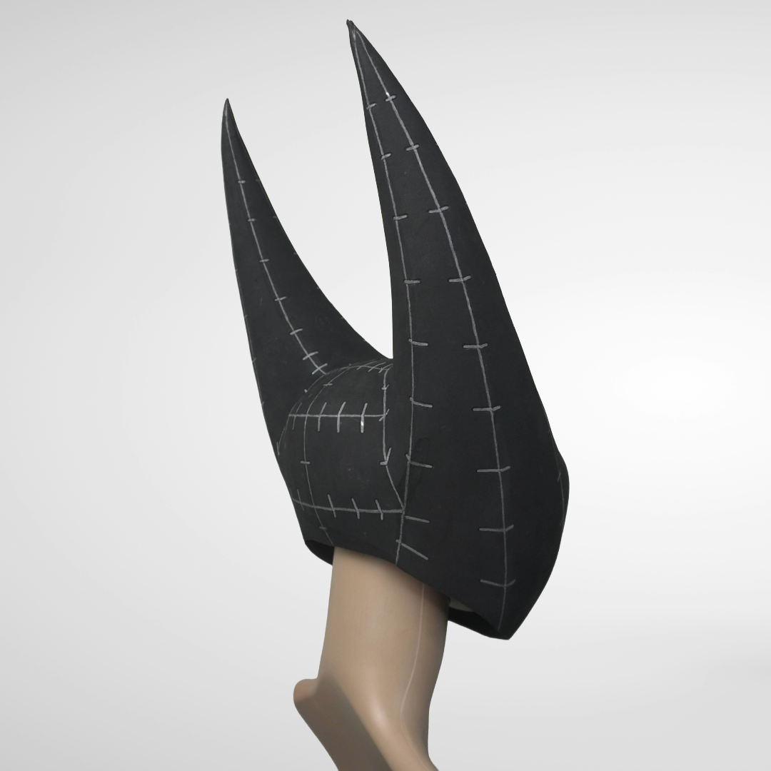 Template + Video: Hornet (Silksong) Helmet Mask – EVA Foam Pattern Inspired by Hollow Knight - You Can Change The Eye - Instruction Included