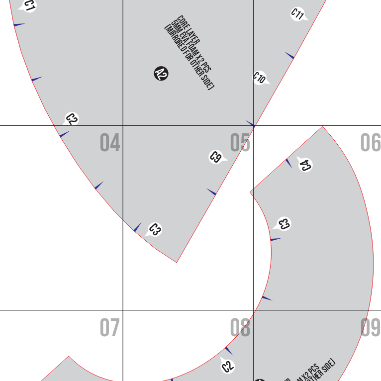 Basic Witch Hat Prop Pattern Template – EVA Foam Basic Pattern for Cosplay & DIY Builds