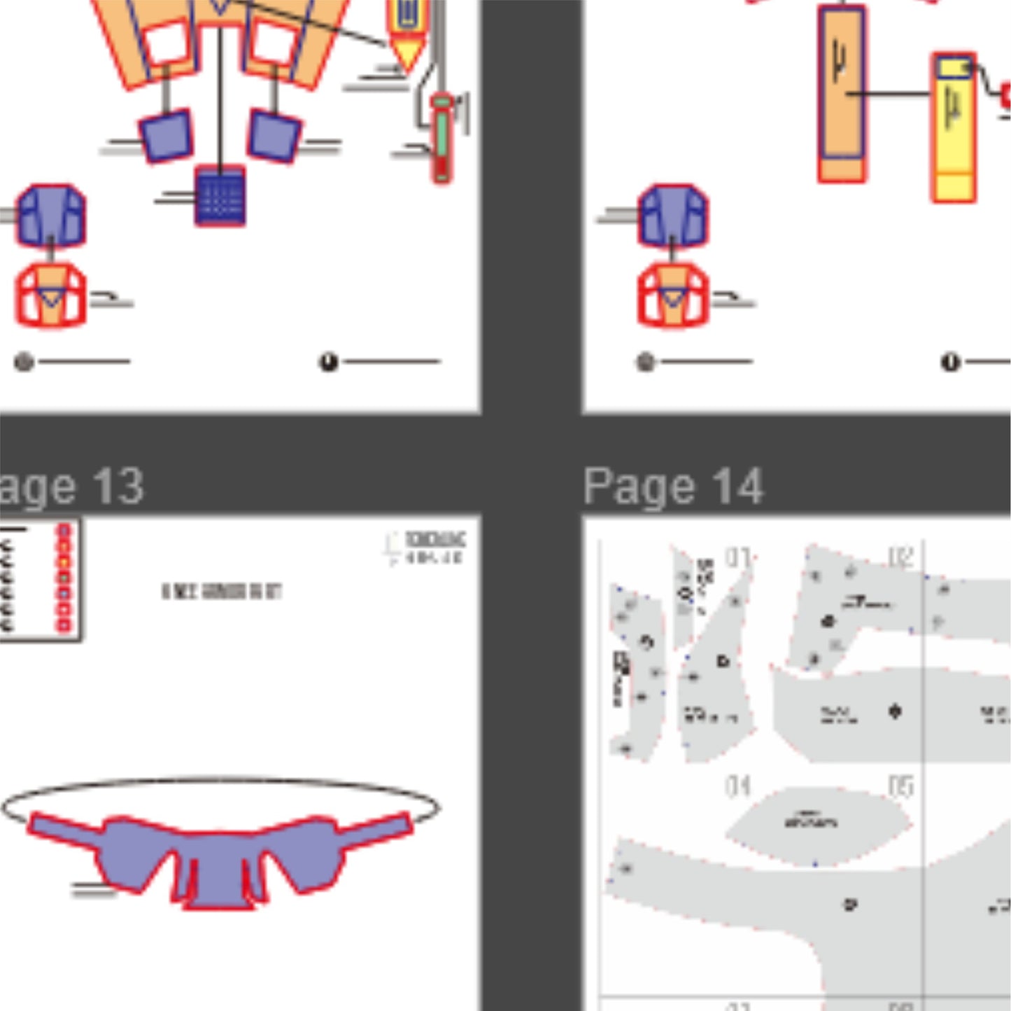Bo-Katan Armor Prop Pattern Template – EVA Foam Pattern for Cosplay and DIY Builds Inspired by Star Wars: The Mandalorian