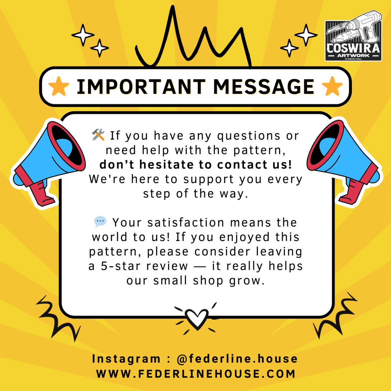 Custom Cosplay Prop Pattern For All Cosplayer