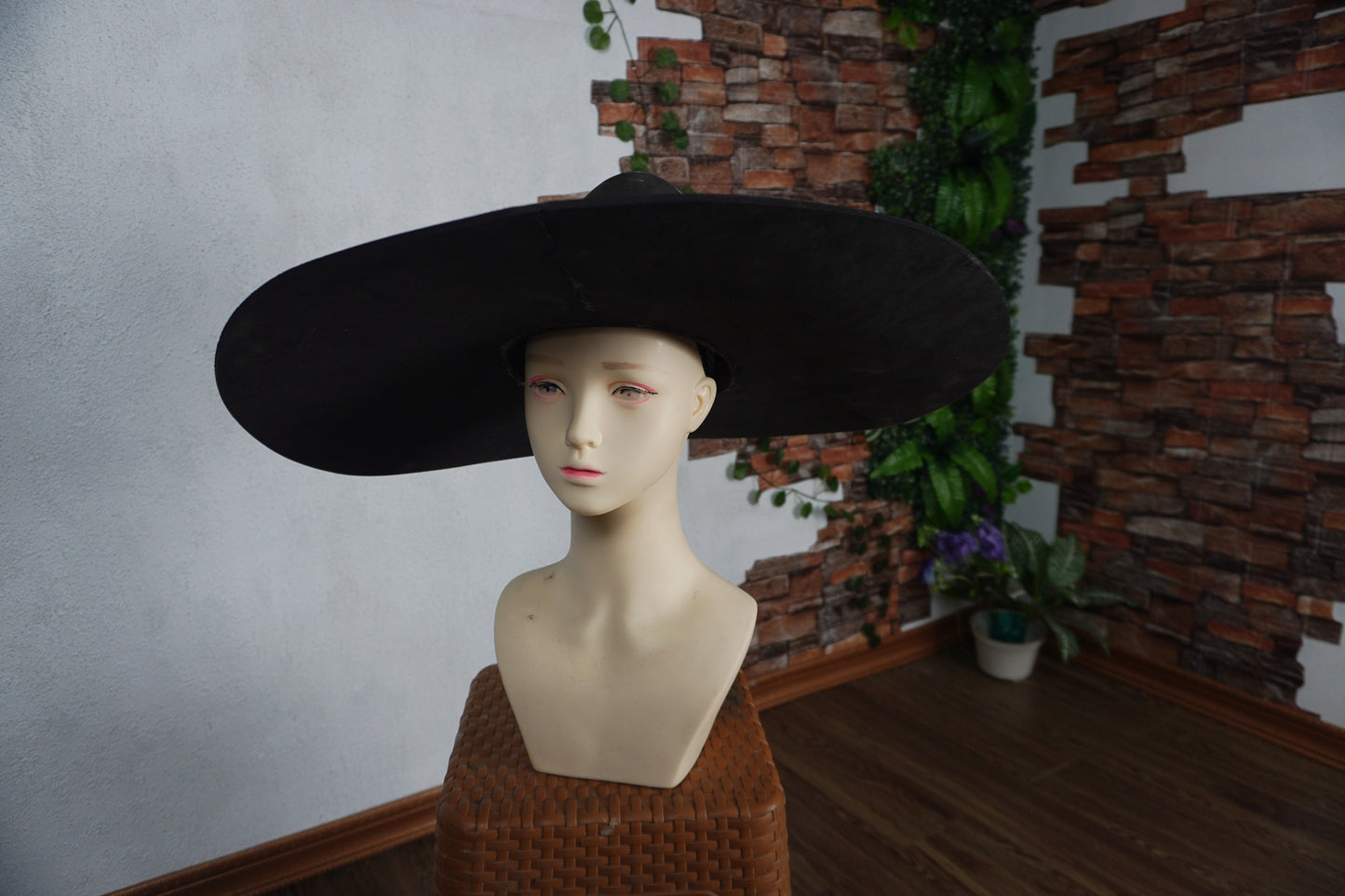 Prop Pattern: Curly Witch Hat Base Pattern Cosplay Template Blueprint PDF