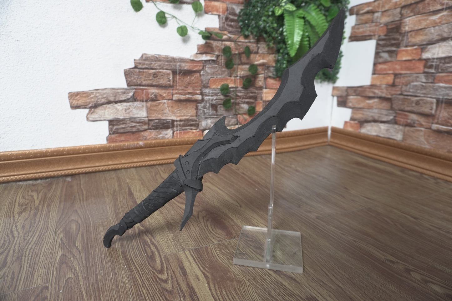 Prop Pattern: Knight Slayer Sword from Solo Leveling Cosplay Template Blueprint PDF