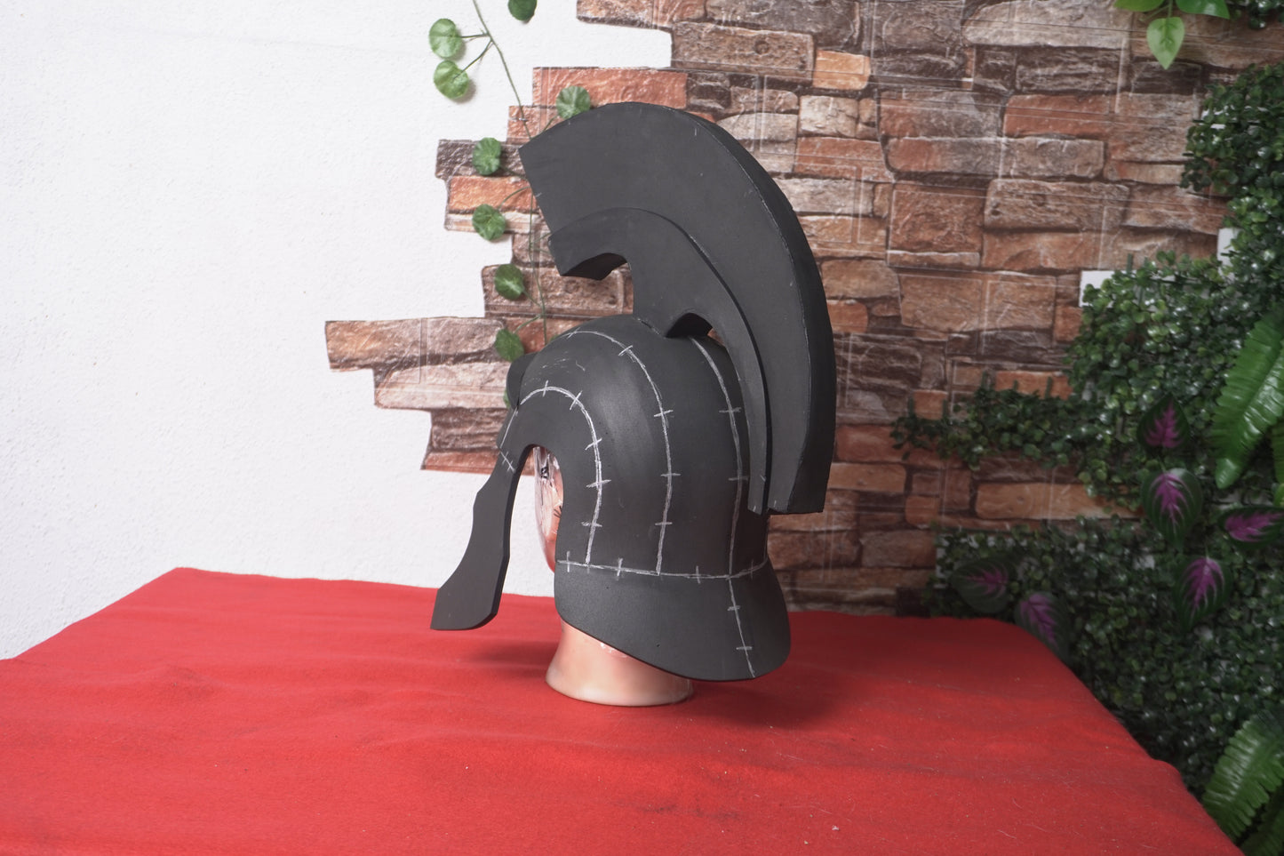 Basic Eva Foam Pattern: Roman Helmet Cosplay Template Blueprint PDF