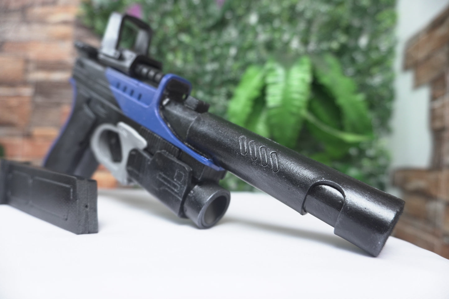 Prop Pattern: Jill Gun Weapon from Nikke for Cosplay Template Blueprint PDF