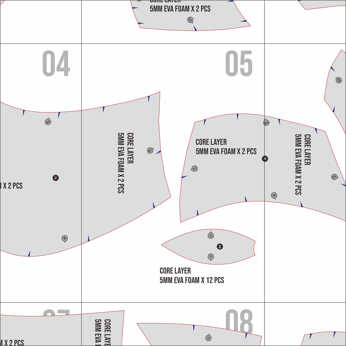 Fizzarolli Hat Prop Pattern Template – EVA Foam Pattern for Cosplay & DIY Builds Inspired by Hellaverse
