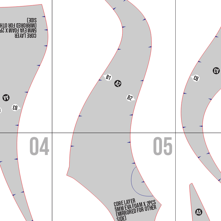 Goblin Hat Prop Pattern Template – Basic EVA Foam Pattern for Cosplay and DIY Builds
