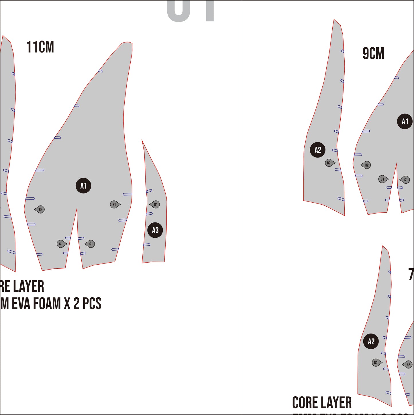 Prop Pattern: Horse Ear's Basic Pattern Template PDF