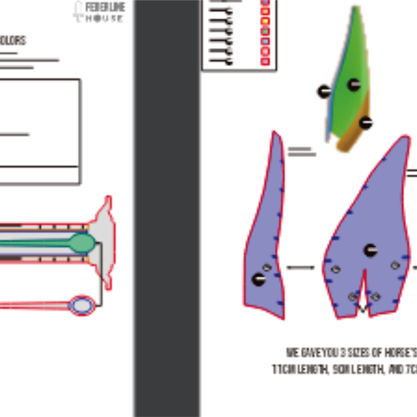 Prop Pattern: Horse Ear's Basic Pattern Template PDF