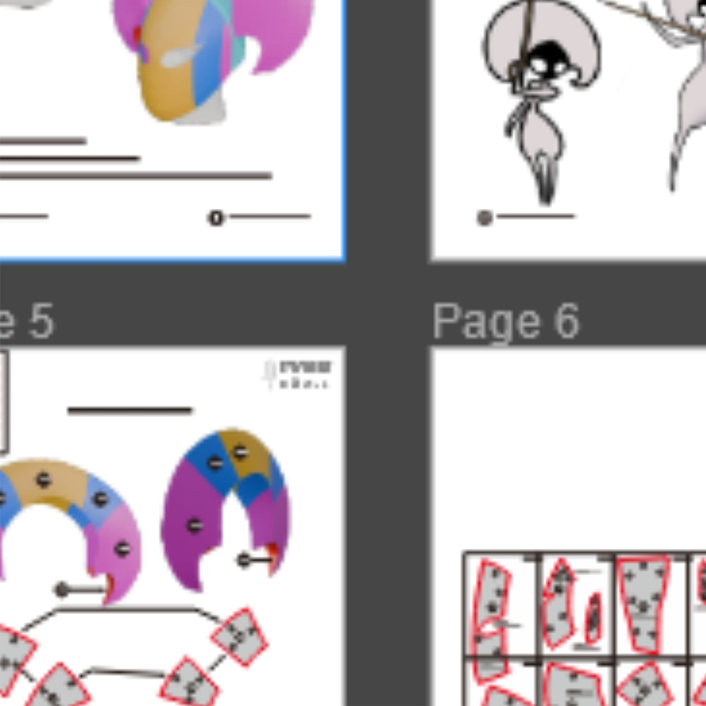 Lace Helmet Prop Pattern Template – EVA Foam Pattern for Cosplay & DIY Builds Inspired by Hollow Knight