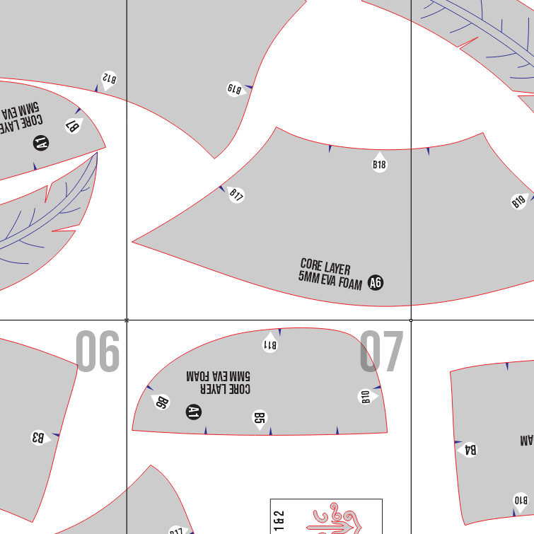 Lady Maria Hunter Hat Prop Pattern Template – EVA Foam Pattern for Cosplay and DIY Builds Inspired by Bloodborne Game