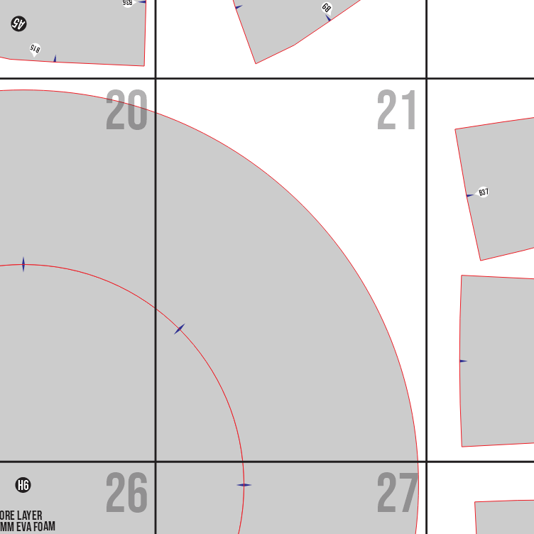 Mascot Head 1 Basic Pattern β EVA Foam Head Template for Cosplay, Mascot & DIY Costume Builds