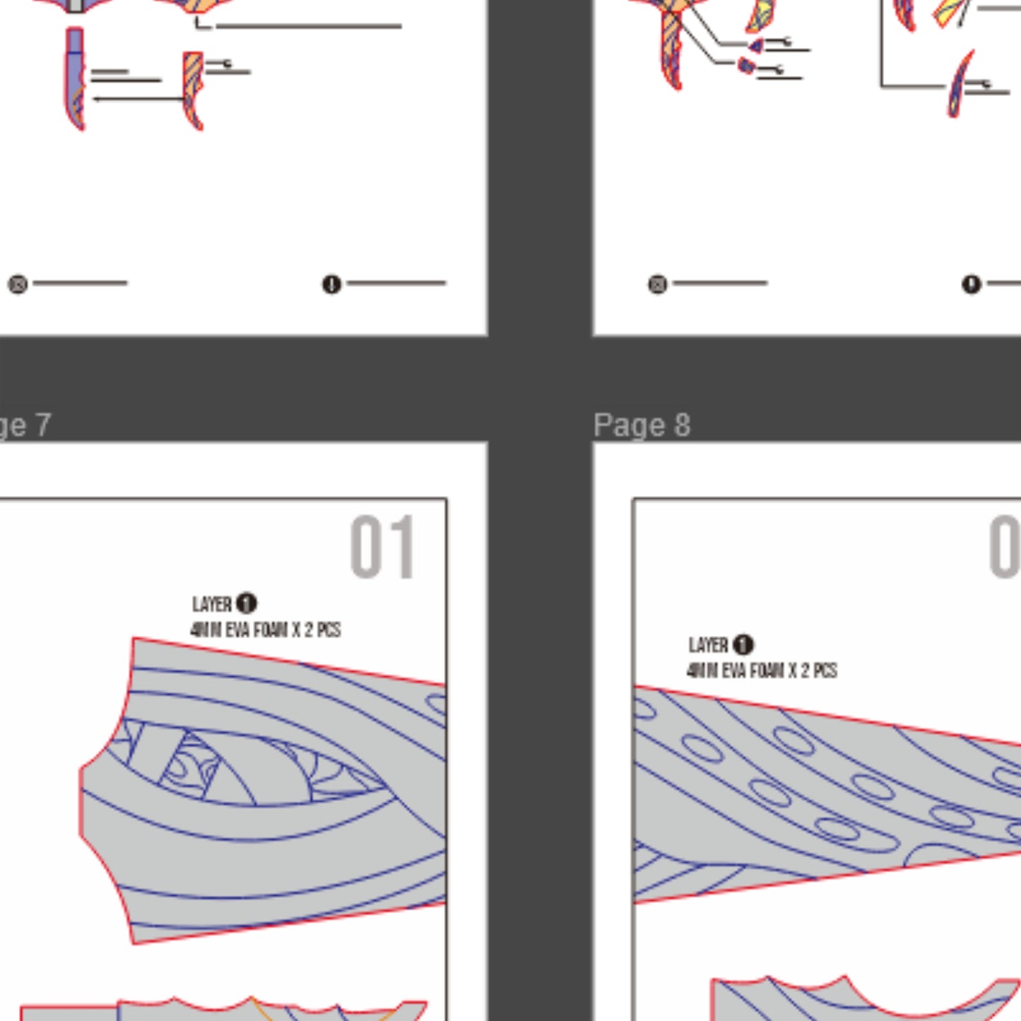 Nail Sword Prop Pattern Template – EVA Foam Pattern for Cosplay & DIY Builds Inspired by Hollow Knight