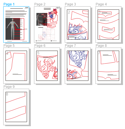 Prop Pattern: Barnabas Armor from Final Fantasy XVI Cosplay Template Blueprint PDF