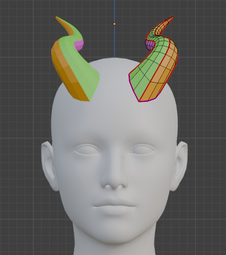 Prop Pattern: Dragon Horn Pattern 1 Basic Pattern Cosplay Template Blueprint PDF