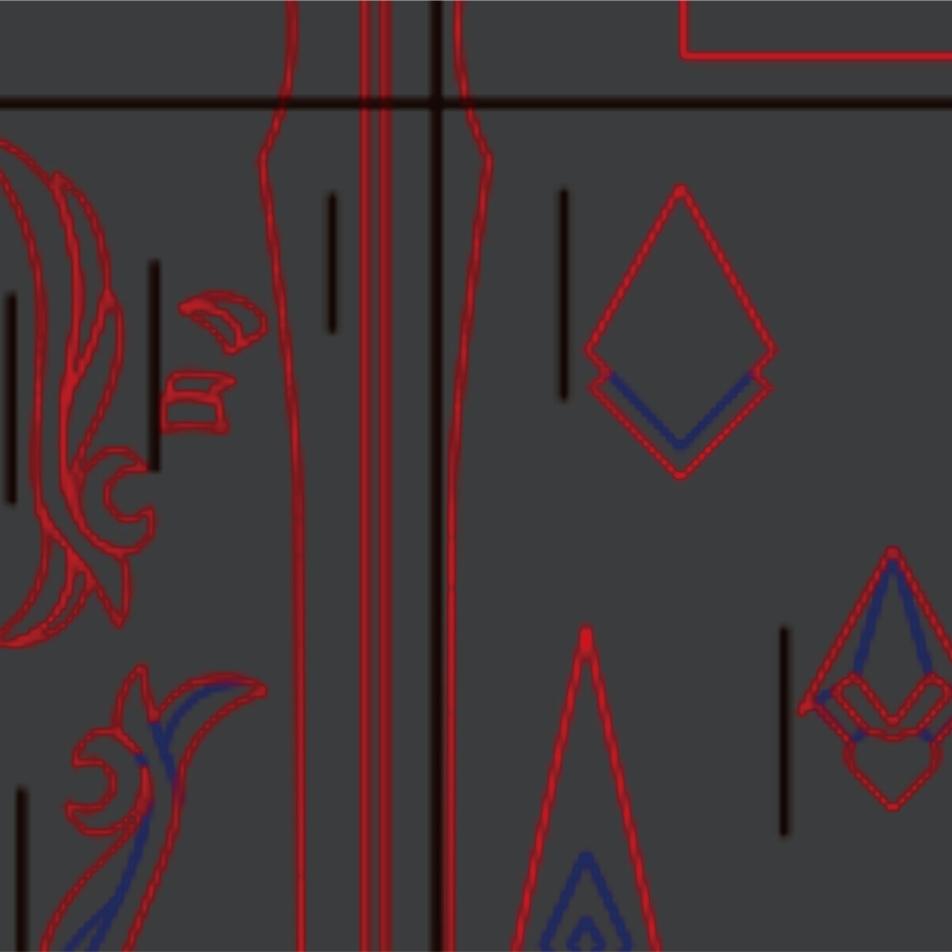 Prop Pattern: Freedom-Sworn from Genshin Impact Cosplay Template Blueprint PDF