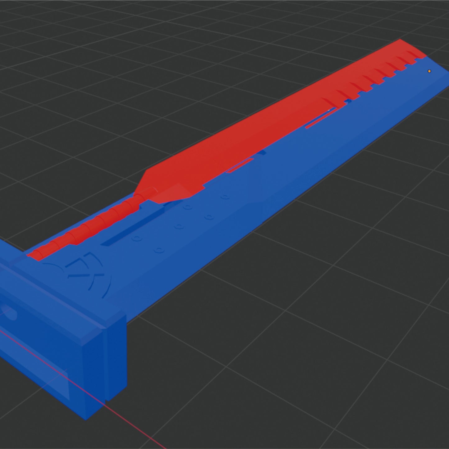 Prop Pattern: Fusion Sword 3D from Final Fantasy Cosplay Template Blueprint PDF
2