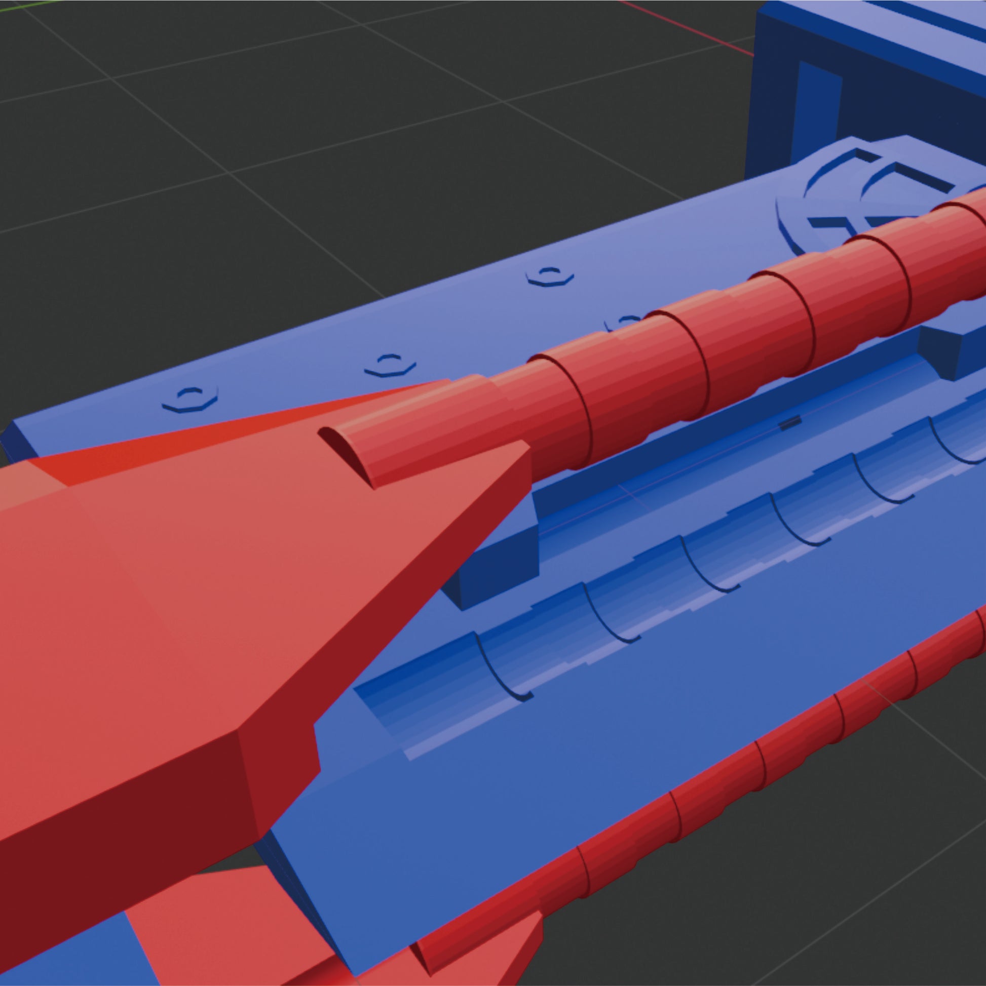 Prop Pattern: Fusion Sword 3D from Final Fantasy Cosplay Template Blueprint PDF3