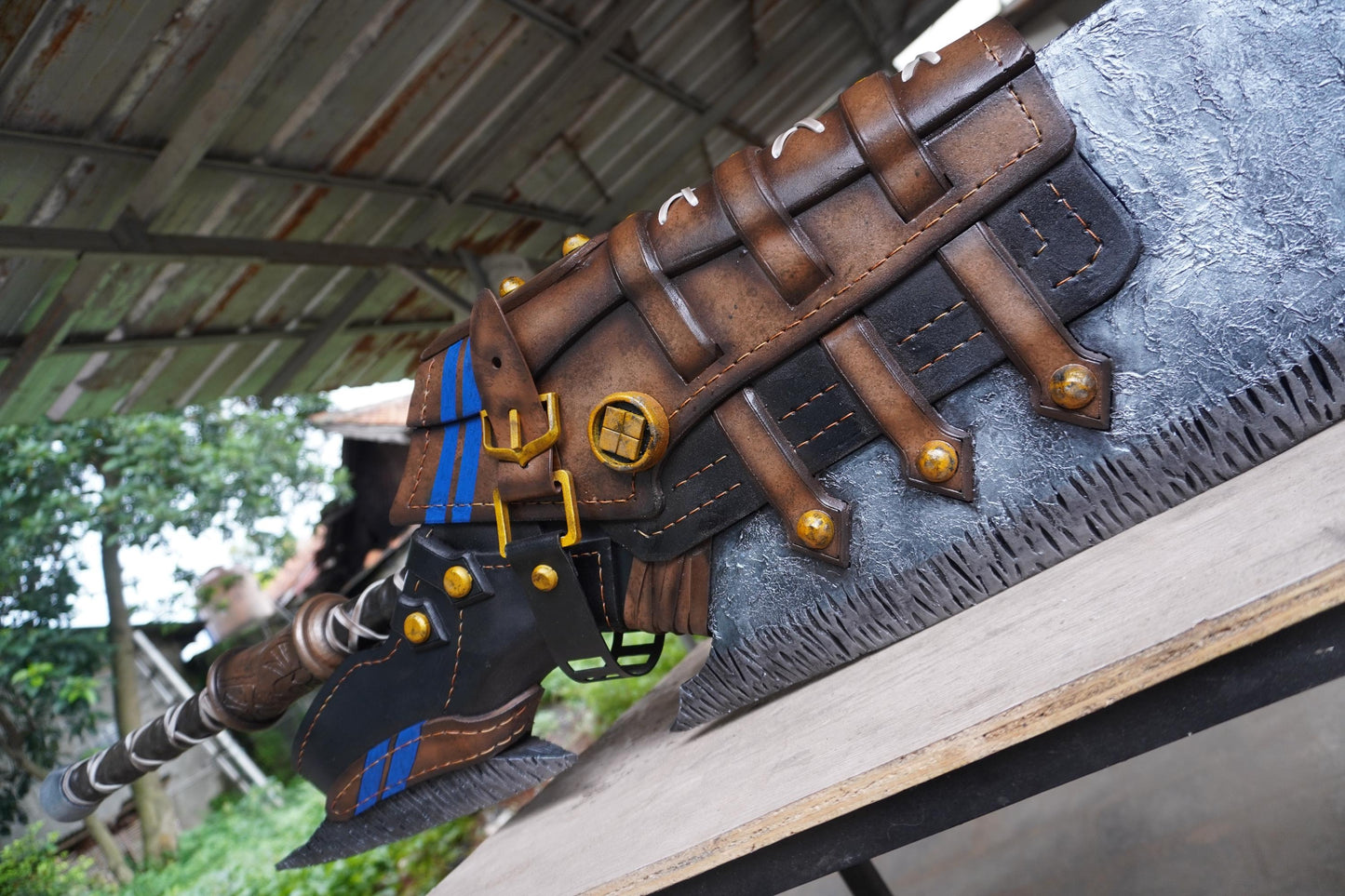 Prop Pattern: Hope Blade from Monster Hunter Cosplay Template Blueprint PDF