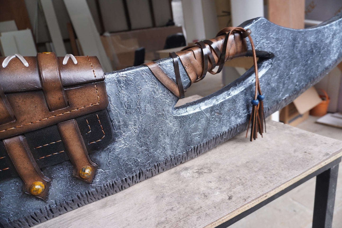 Prop Pattern: Hope Blade from Monster Hunter Cosplay Template Blueprint PDF