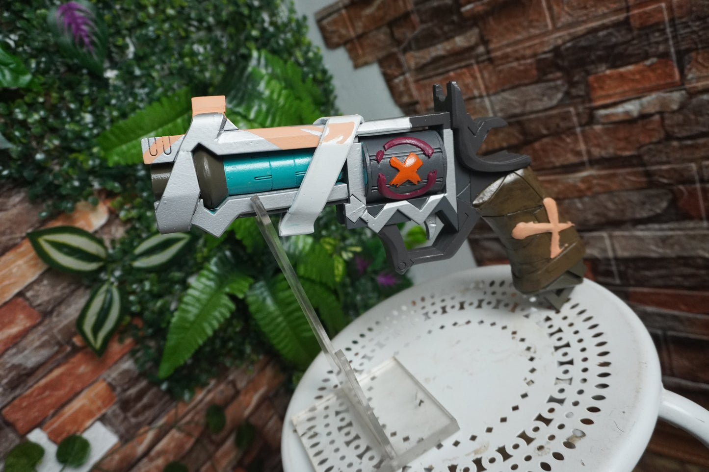 Prop Pattern: Ifa's Gun from Genshin Impact Cosplay Template Blueprint PDF