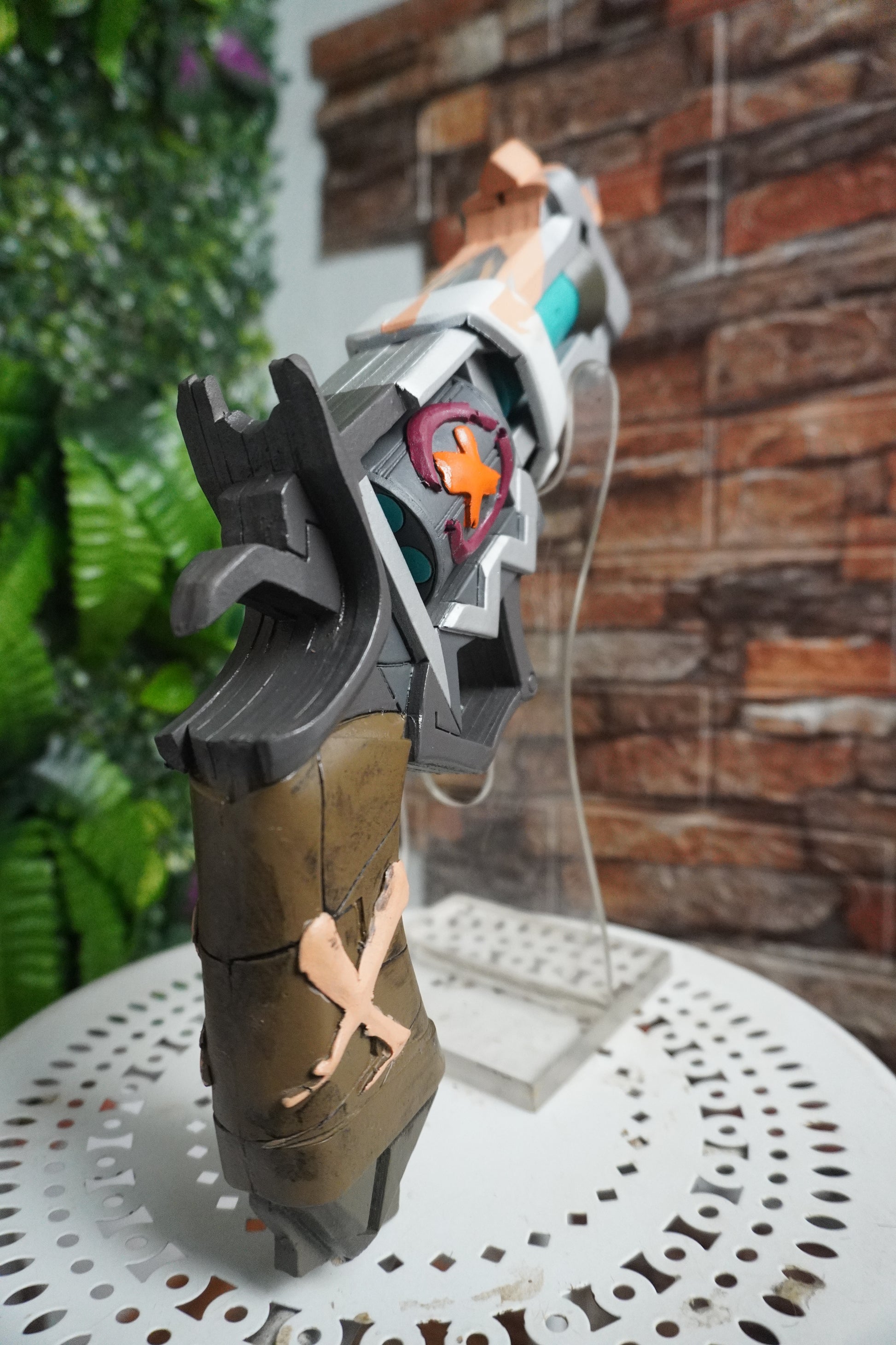 Prop Pattern: Ifa's Gun from Genshin Impact Cosplay Template Blueprint PDF