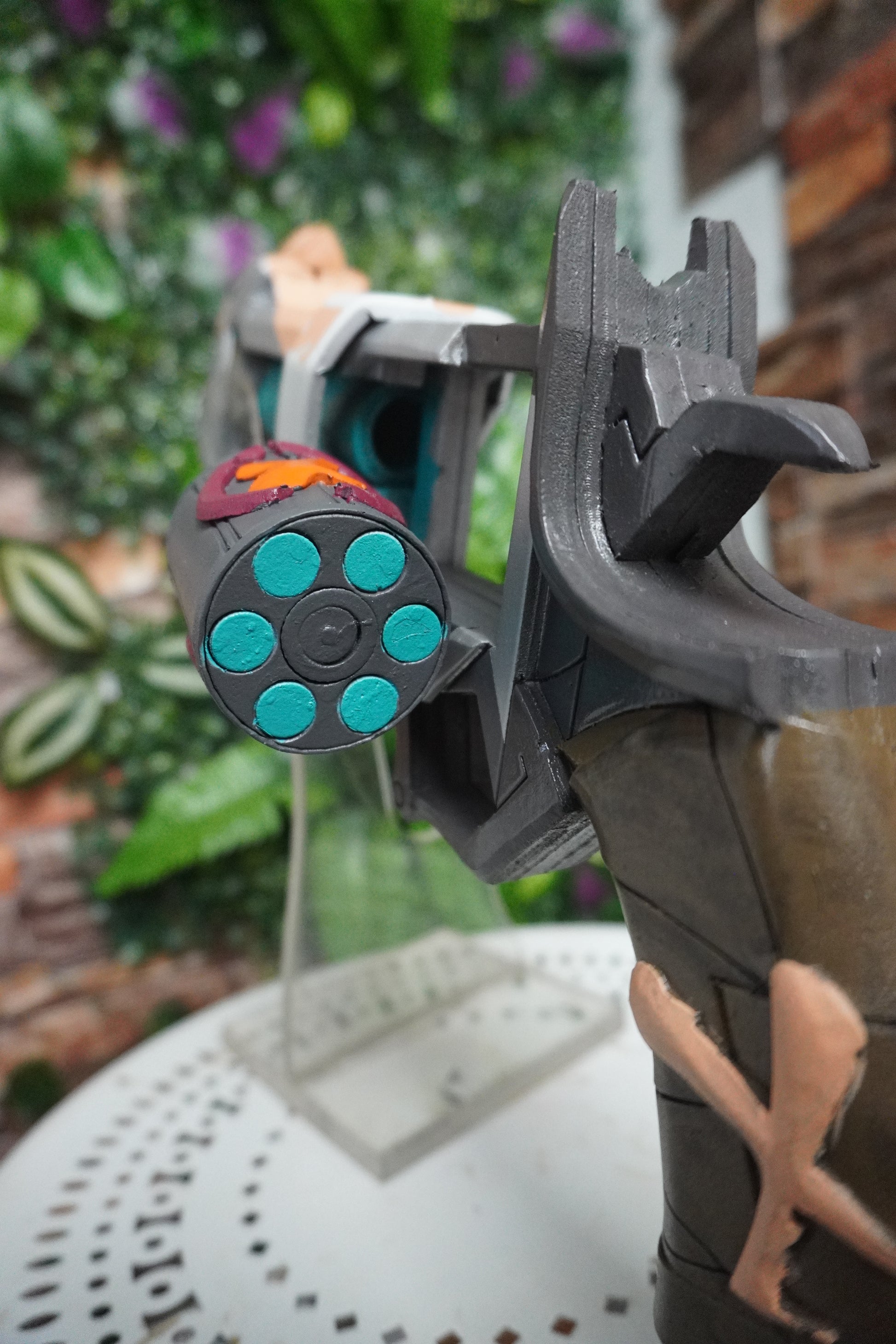 Prop Pattern: Ifa's Gun from Genshin Impact Cosplay Template Blueprint PDF