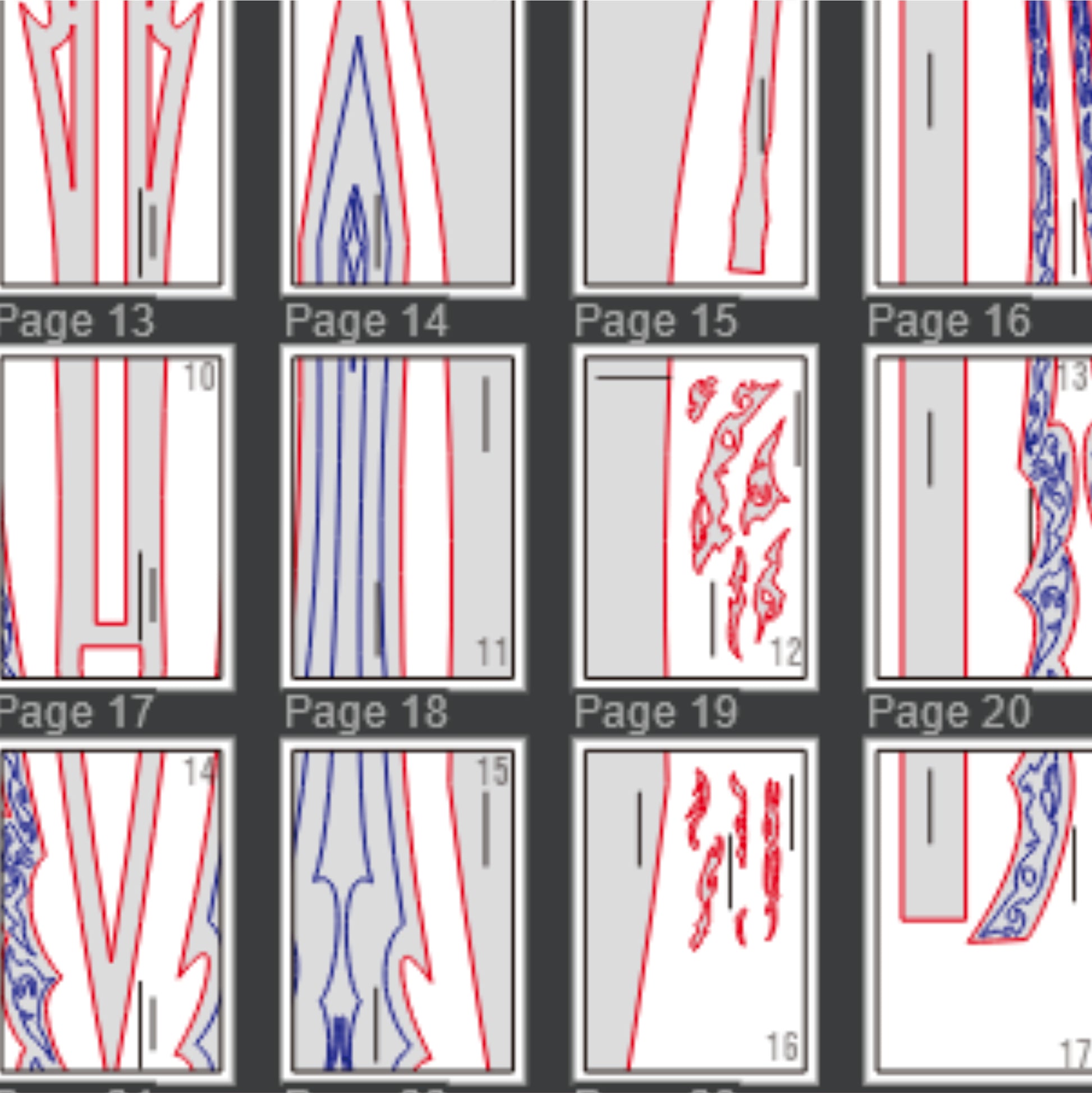 Prop Pattern: Igris Sword from Solo Leveling Arise Cosplay Template Blueprint PDF