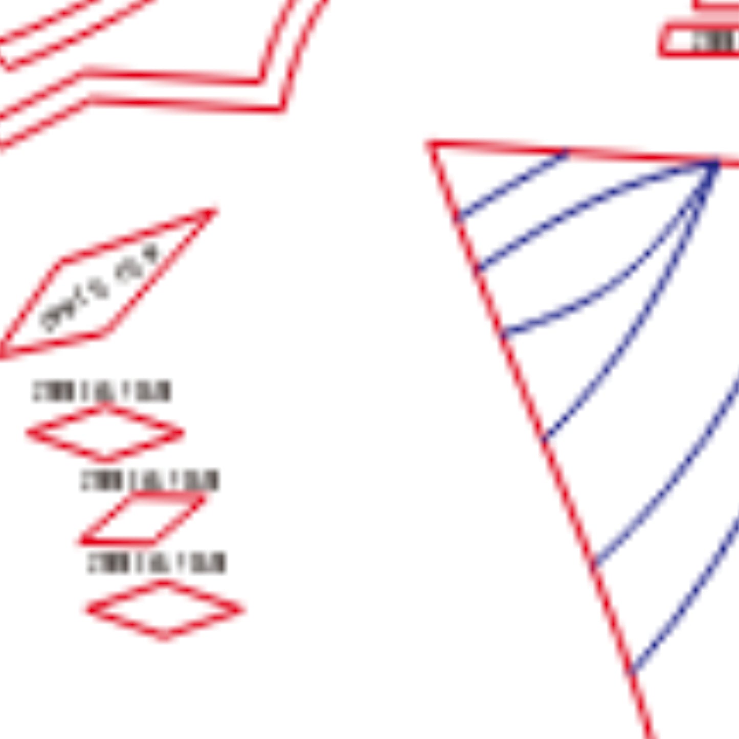 Prop Pattern: Il Capitano's Mask from Genshin Impact Cosplay Template Blueprint PDF 2