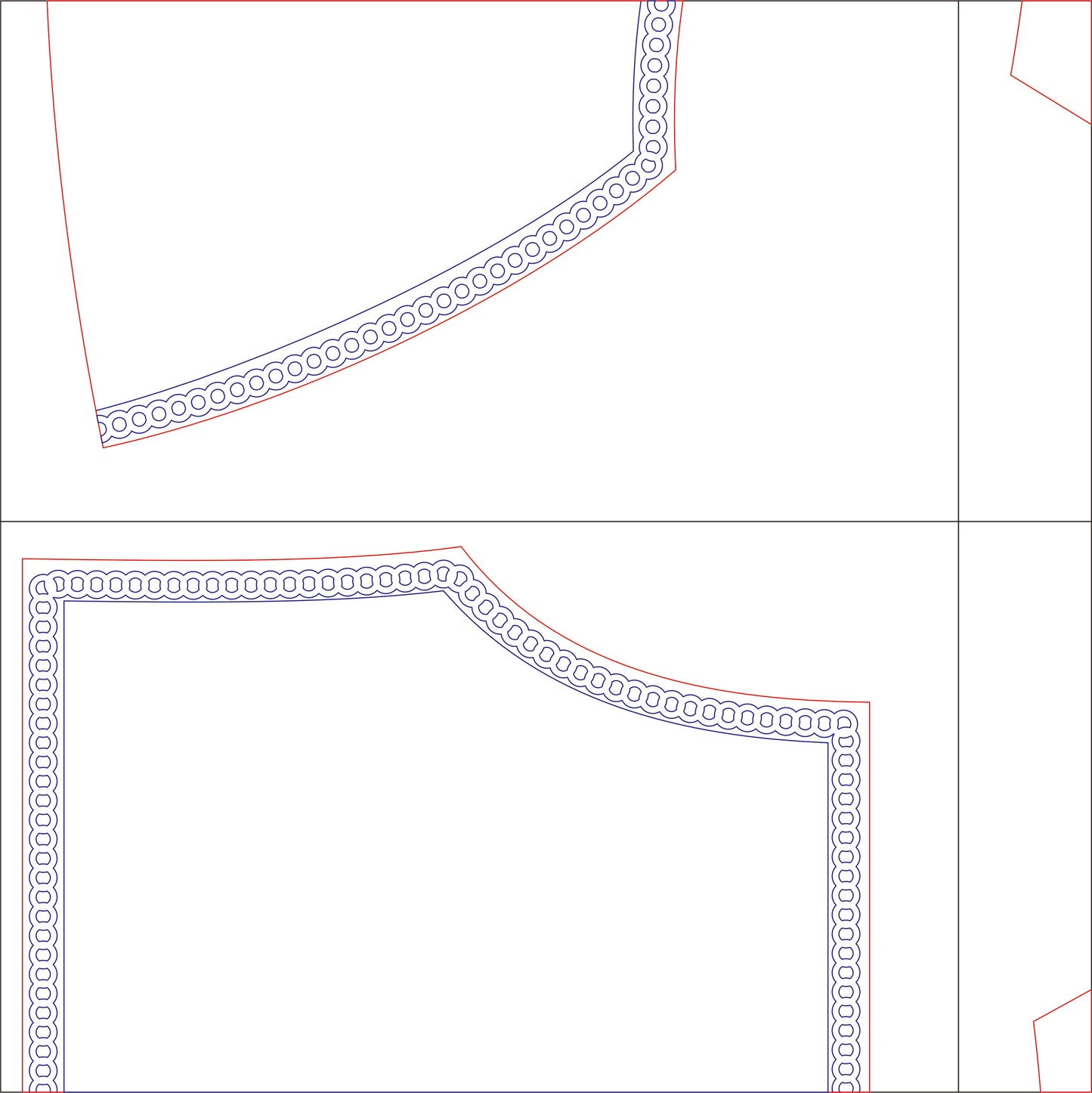 Prop Pattern: Sephiroth Shoulder Armor from Final Fantasy Cosplay Template Blueprint PDF