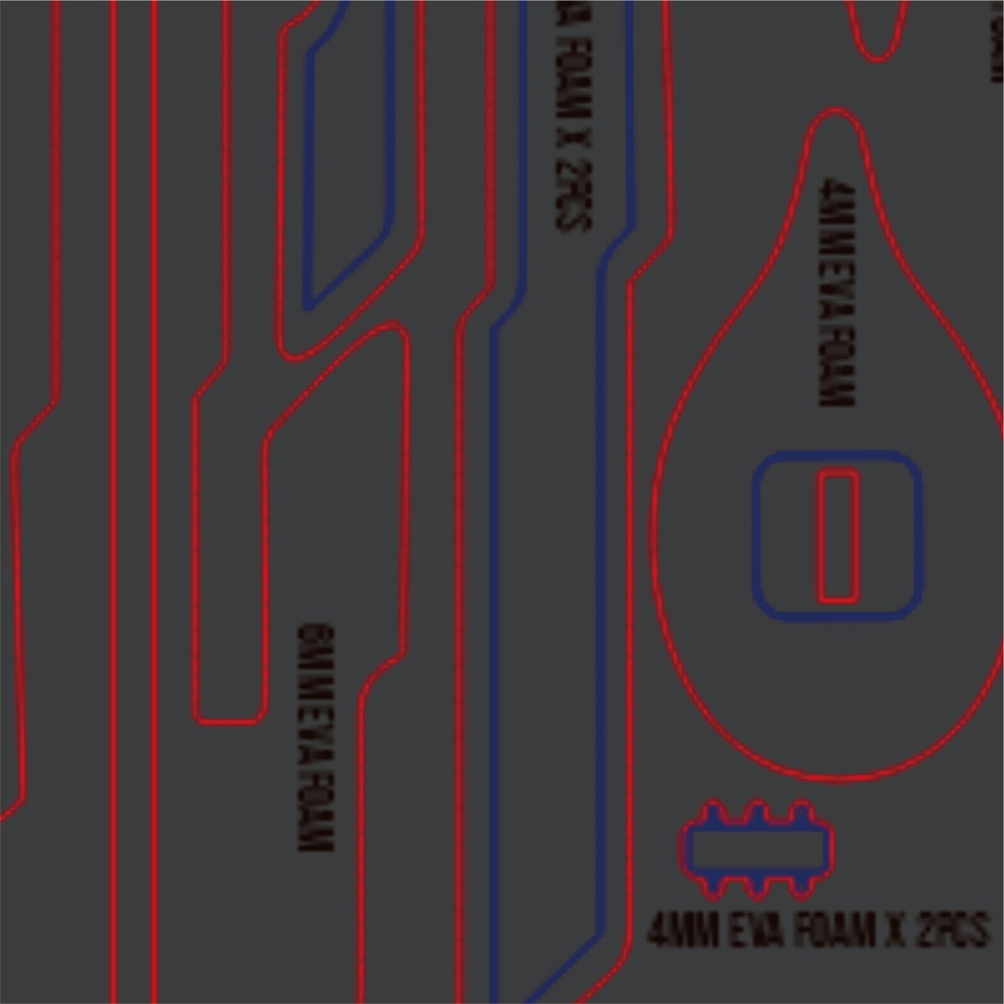 Prop Pattern: Toji Sword from Jujutsu Kaisen Cosplay Template Blueprint PDF