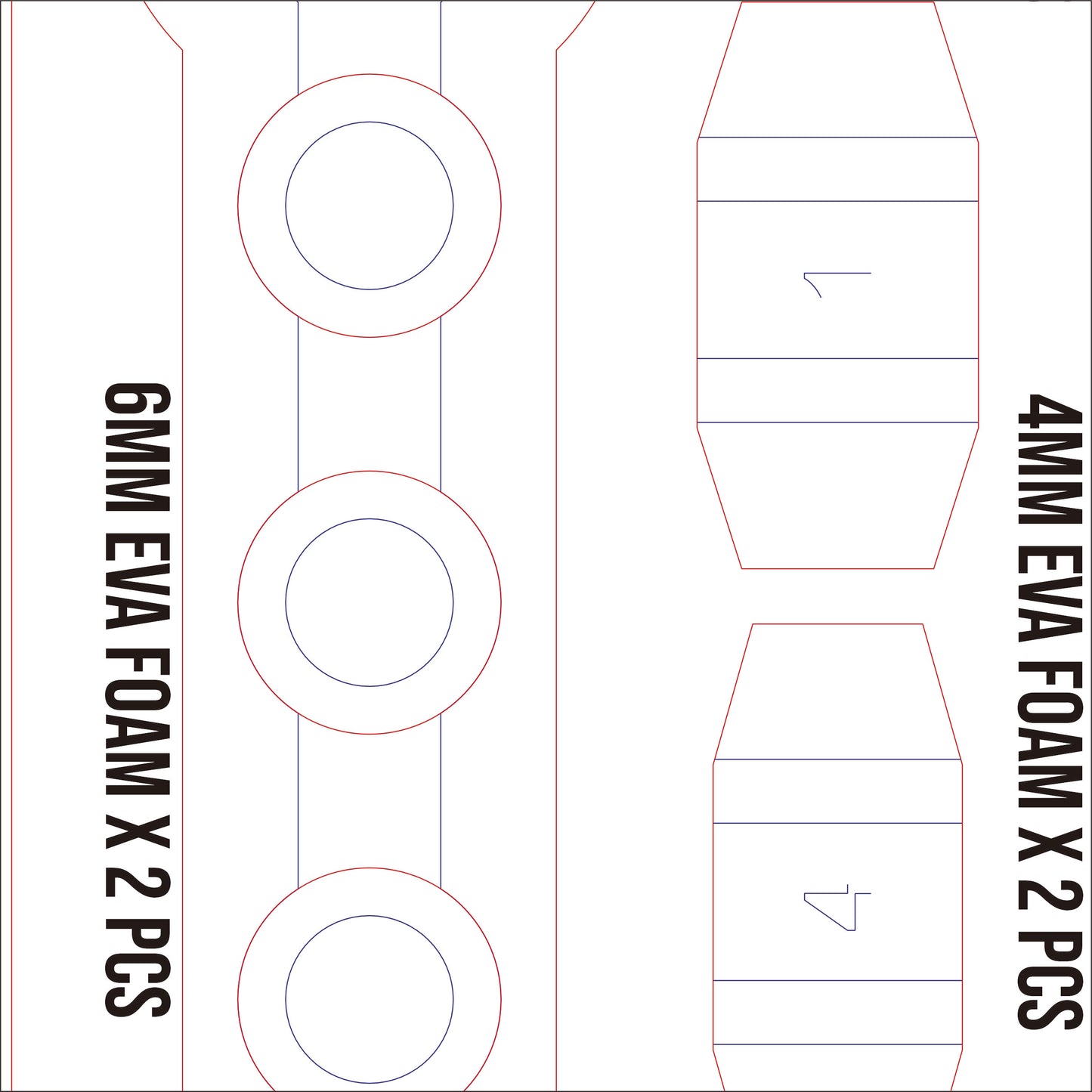 Prop Pattern: Wriothesley Hand Armor from Genshin Impact Cosplay Template Blueprint PDF