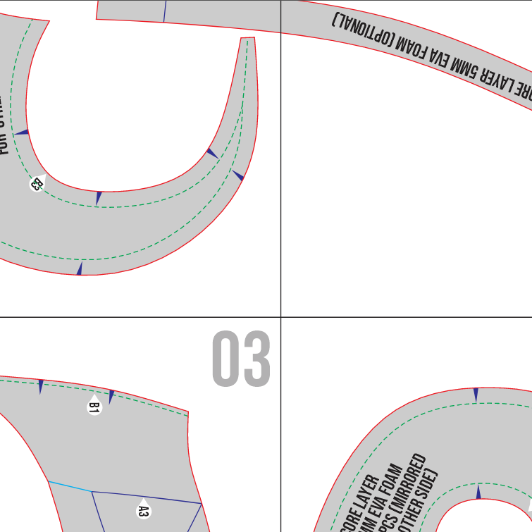 Ram Horn Headpiece Prop Pattern Template – EVA Foam Pattern for Cosplay and DIY Builds Inspired by Fantasy Creature Style