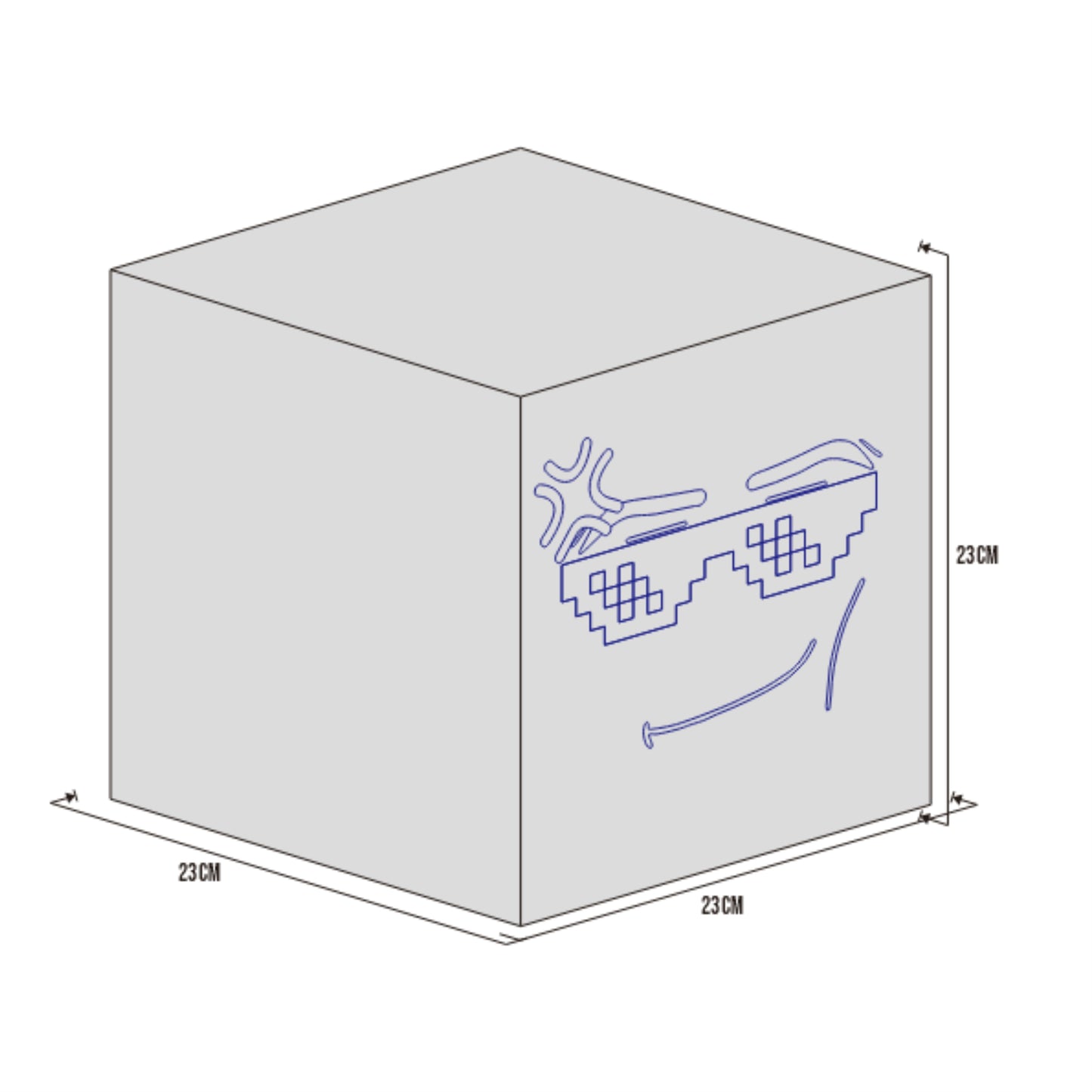 Roblox Head Helmet Prop Pattern Template – EVA Foam Pattern for Cosplay and DIY Builds Inspired by Roblox