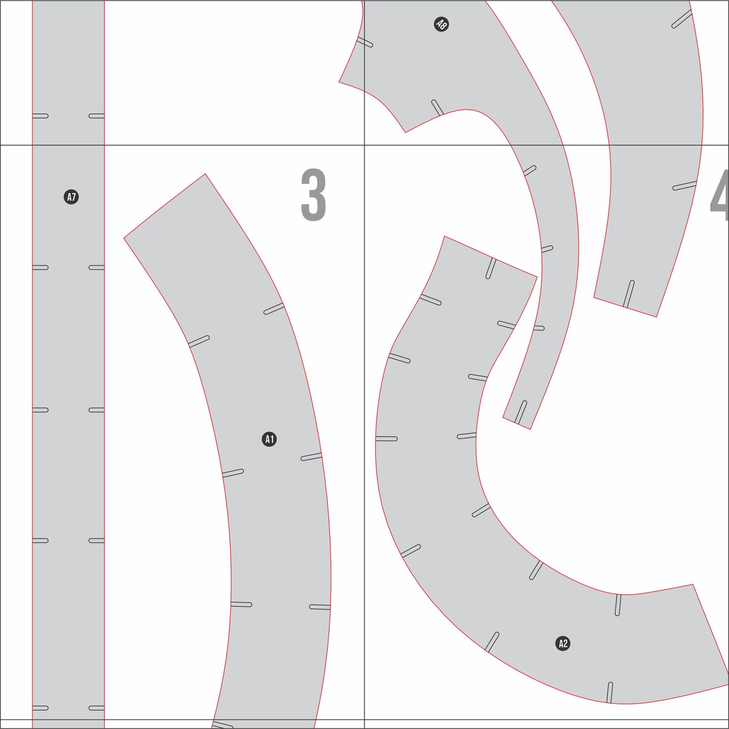 Basic Eva Foam Pattern: Roman Helmet Cosplay Template Blueprint PDF