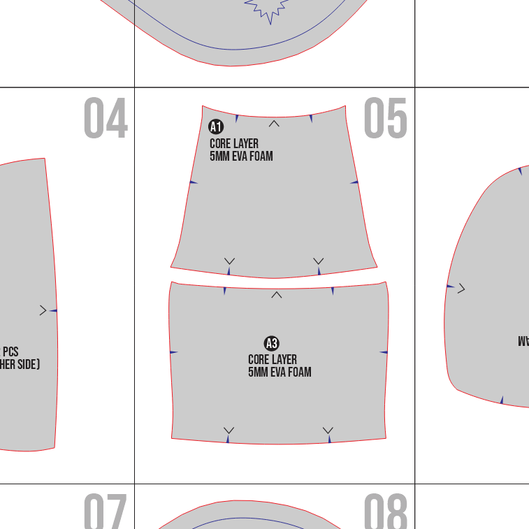 Ryusui Pirate Hat Prop Pattern Template – EVA Foam Pattern for Cosplay and DIY Builds Inspired by Dr. STONE Anime