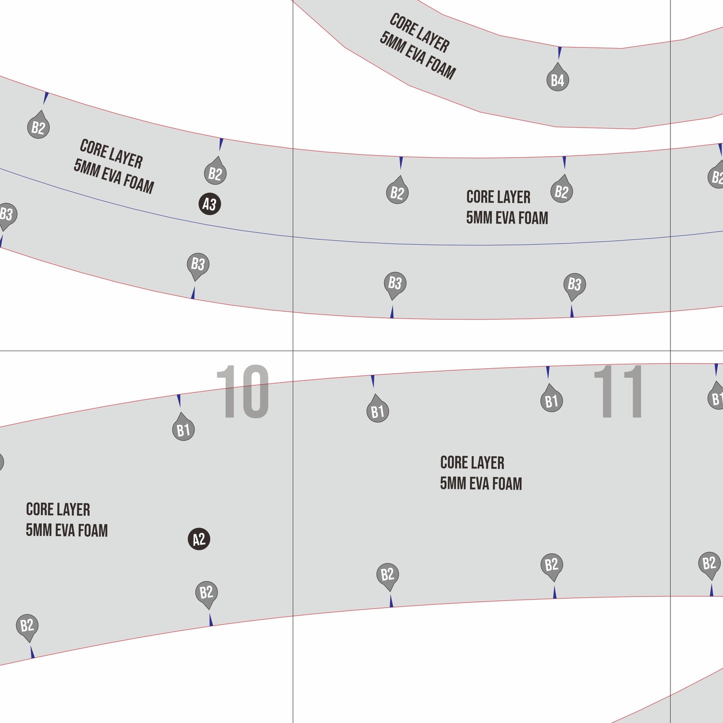 Top Hat Magician Basic Pattern Template – EVA Foam Cosplay PDF for DIY Hat