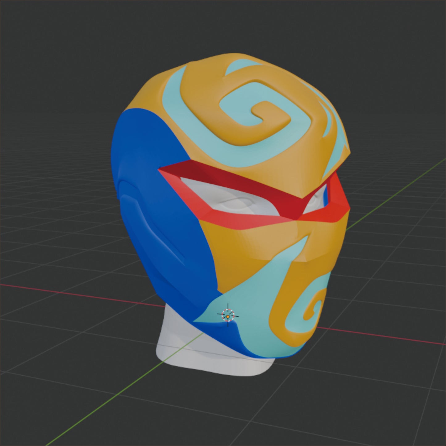 Veto Helmet 3D Model Template β STL File for Cosplay & DIY Builds Inspired by Valorant
