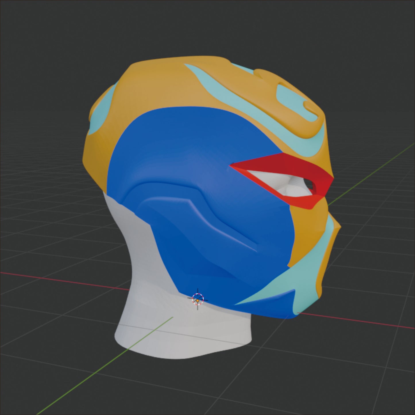 Veto Helmet 3D Model Template β STL File for Cosplay & DIY Builds Inspired by Valorant