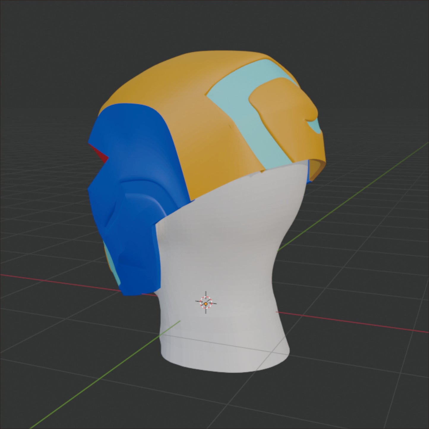 Veto Helmet 3D Model Template β STL File for Cosplay & DIY Builds Inspired by Valorant
