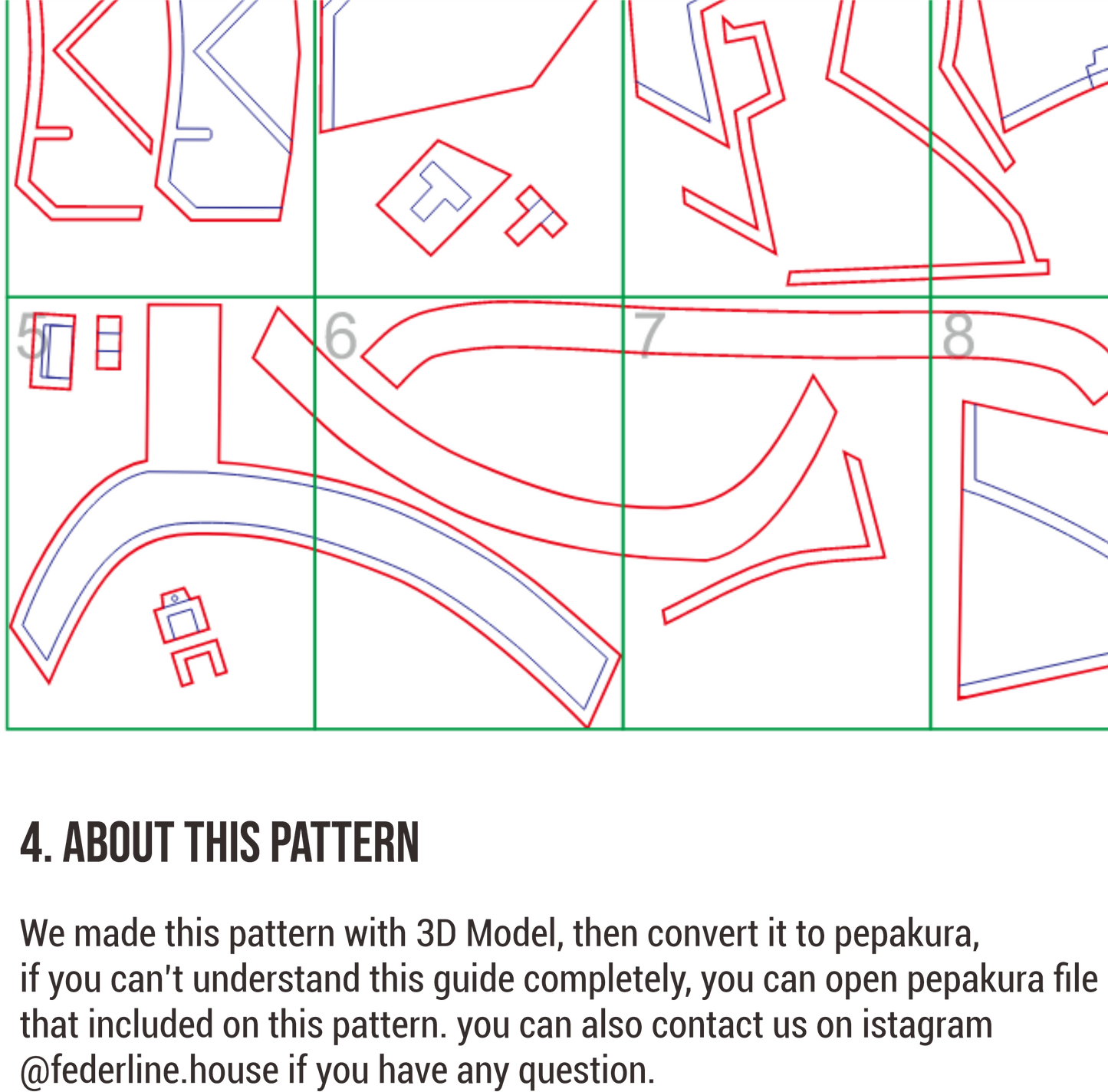 Prop Pattern: Vi Chestplate from Arcane League of Legends Cosplay Template Blueprint PDF