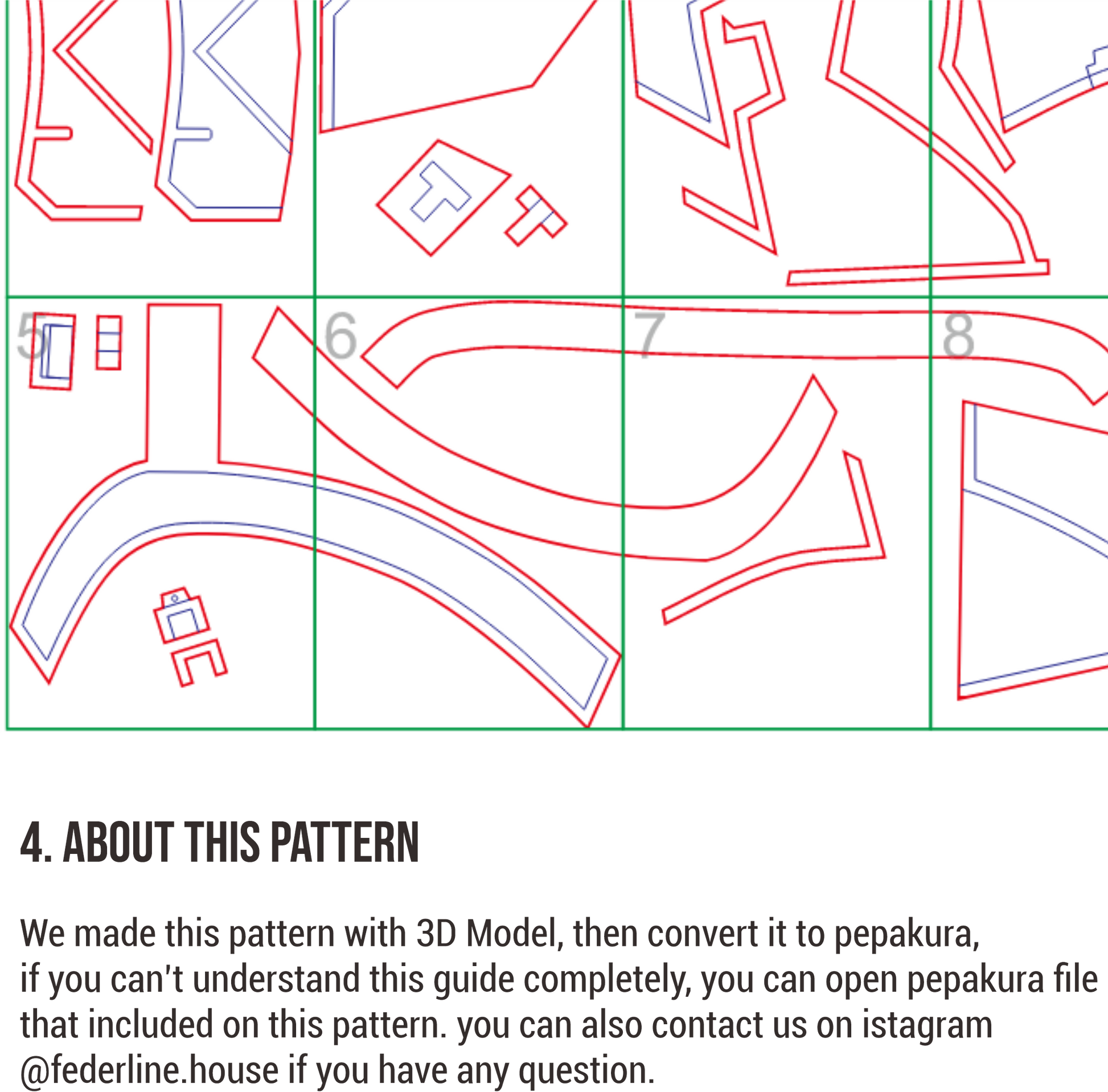 Prop Pattern: Vi Chestplate from Arcane League of Legends Cosplay Template Blueprint PDF