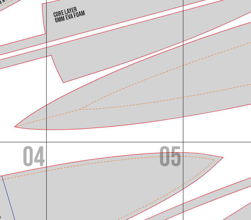Xylo Fobartz Dagger Prop Pattern Template – EVA Foam Pattern for Cosplay and DIY Builds Inspired by Sentenced to Be a Hero Anime