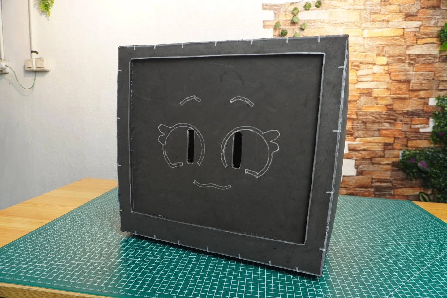 TV Head Basic Pattern Template – EVA Foam Pattern for Cosplay & DIY Builds