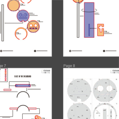 A.B.A Paracelsus Key & Headband Prop Pattern – EVA Foam Template Inspired by Guilty Gear Cosplay