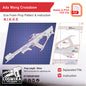 Prop Pattern: Ada Wong Crossbow from Nikke for Cosplay Template Blueprint PDF