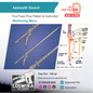 Aemeth Sword Prop Pattern Template – EVA Foam Pattern for Cosplay and DIY Builds Inspired by Fantasy Weapon Design