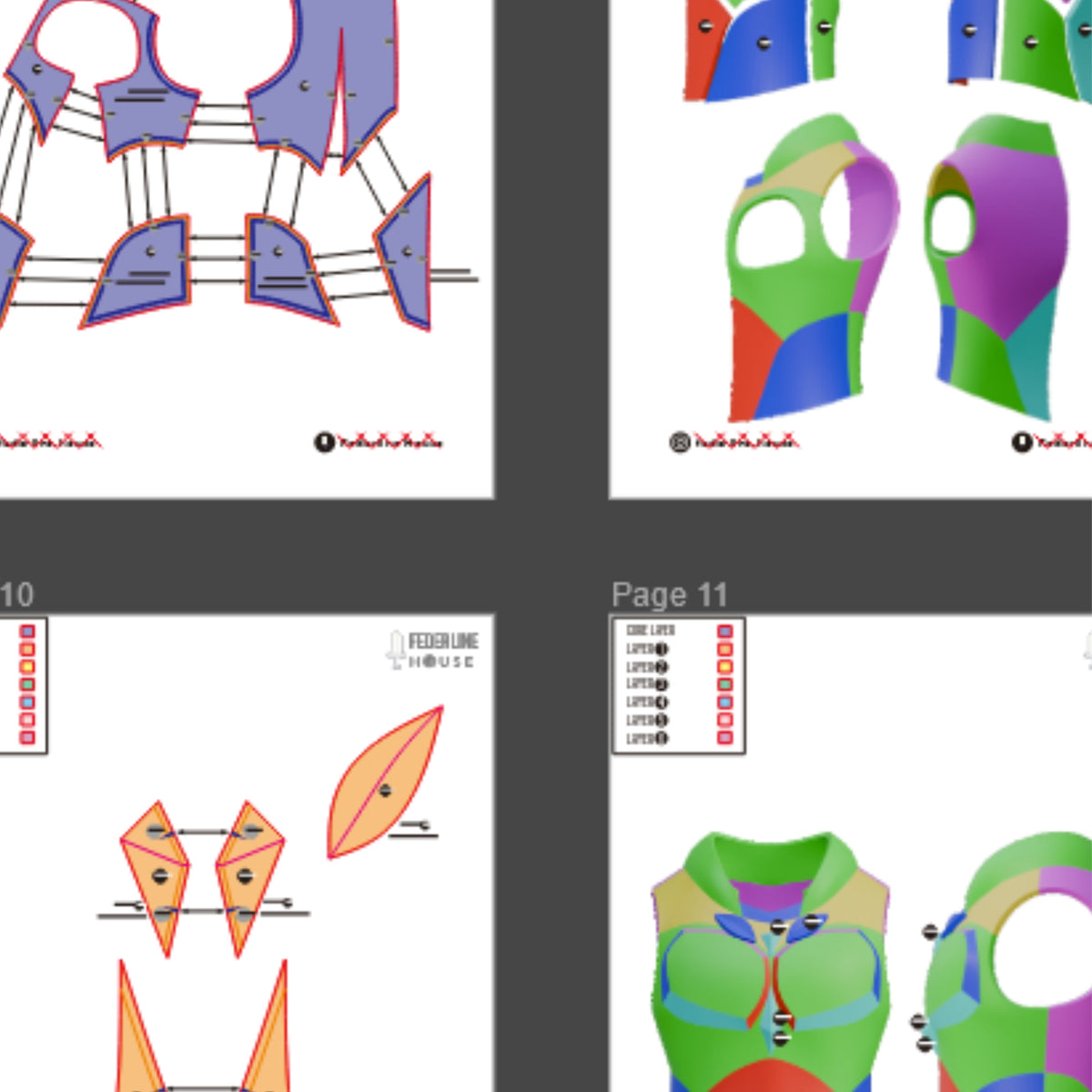 Agamemnon Armor Prop Pattern Template – EVA Foam Pattern for Cosplay and DIY Builds Inspired by The Odyssey
