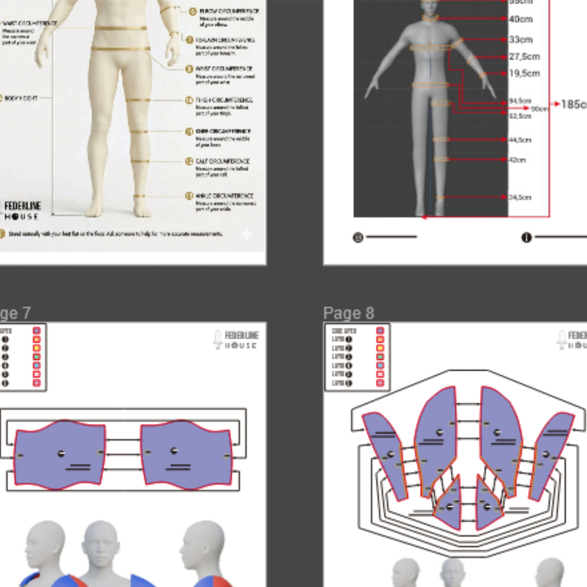 Agamemnon Fullset Armor & Helmet Prop Pattern Template – EVA Foam Pattern for Cosplay and DIY Builds Inspired by The Odyssey