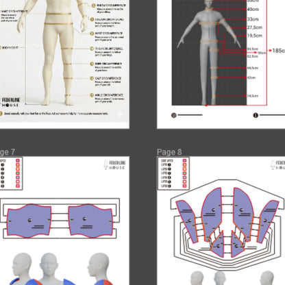Agamemnon Fullset Armor & Helmet Prop Pattern Template – EVA Foam Pattern for Cosplay and DIY Builds Inspired by The Odyssey