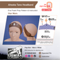Ahsoka Tano Headband Prop Pattern Template – EVA Foam Pattern for Cosplay and DIY Builds Inspired by Star Wars
